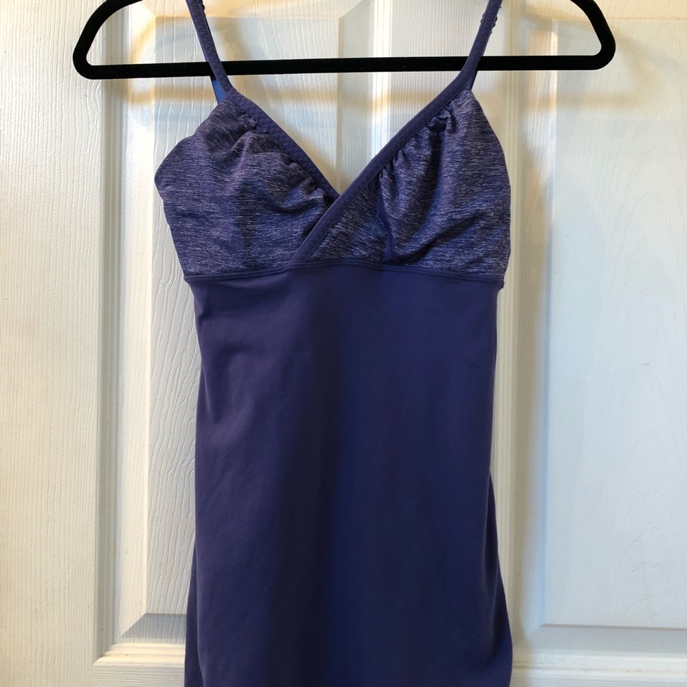 *Rare* Indigo Lululemon Tank (Size 4)